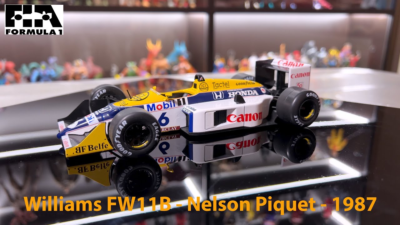 Williams FW11B - Nelson Piquet - 1987 - YouTube