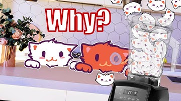 Playing 3 Weird cat games so YOU don