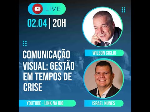 LIVE 02 04 2020 - GESTÃO EM TEMPO DE CRISE - Comunicação Visual LIVE 02 04 2020 - GESTÃO EM TEMPO DE CRISE - Comunicação Visual