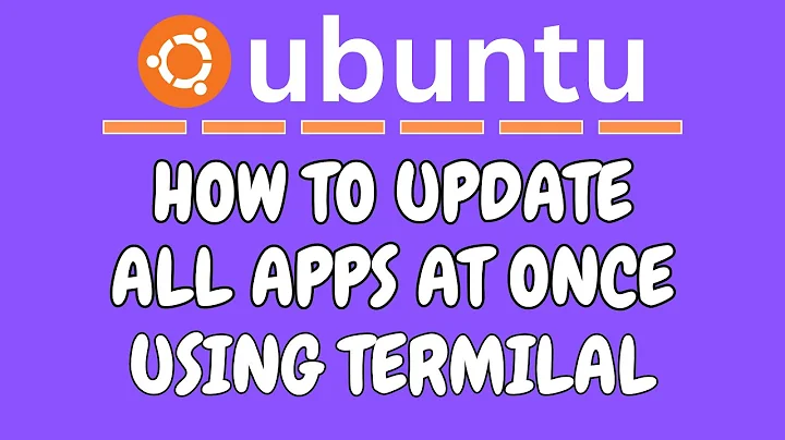 How To Update All Apps At Once Using The Terminal In Ubuntu | Step-By-Step Tutorial