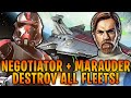 This is BIG! New Marauder + Kenobi Negotiator Fleet Destroys Leviathan, Profundity, and Executor!