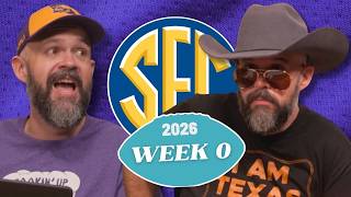 SEC Roll Call Week 0 PLUS Off-Season Recap 2026