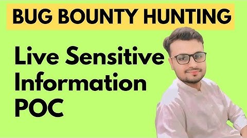 Live Sensitive Information Exposure | Real-World PoC | Bug Bounty Hunting