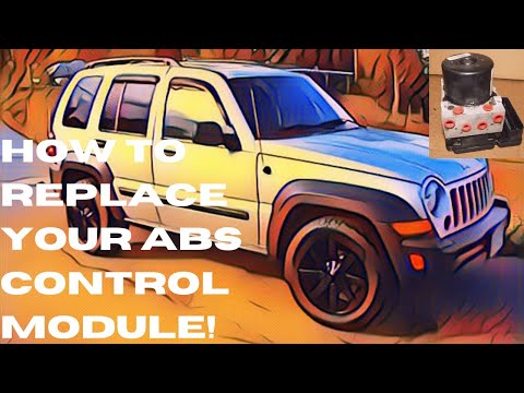 How To replace the jeep liberty ABS pump control module without bleeding the system under the hood￼