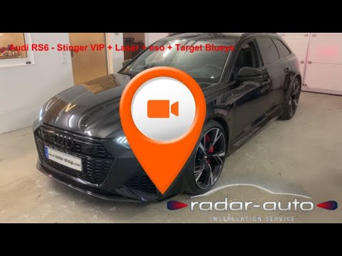 Audi Rs6 Installation Detecteur De Radar Service Radarwarner Radar Detector Detecteurs De Radar Youtube