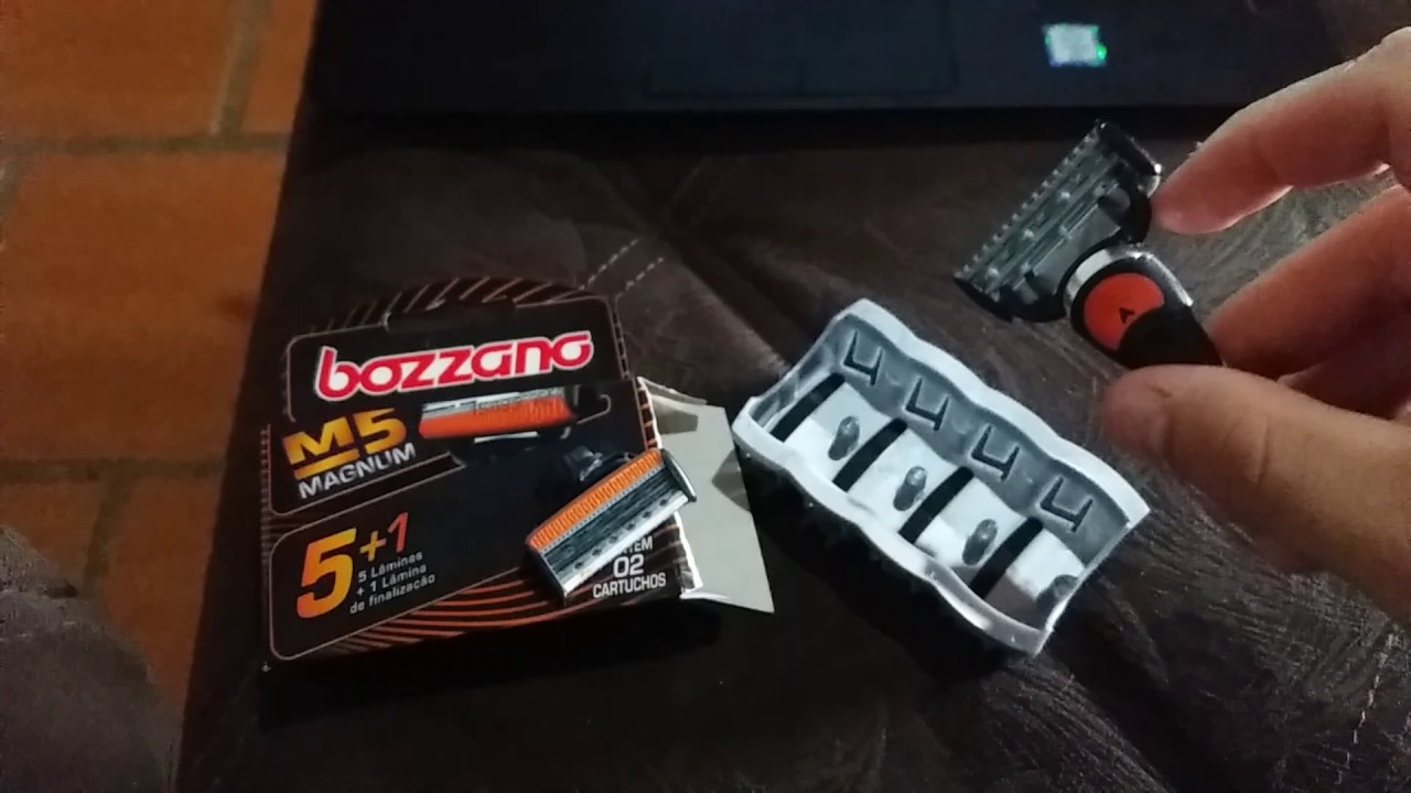 M5 Magnum Razor LÂMINAS M5 MAGNUM - BOZZANO COM DEFEITO!!!! - YouTube