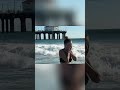 Пляжный закат и пицца в Лос-Анджелесе #shorts