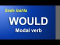 İngilis Dili - Would modal feili