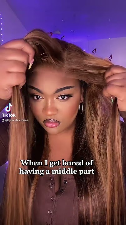 Glueless wig install honey brown hair #wigs #wiginstall #wigtutorial Glueless wig install honey brown hair #wigs #wiginstall #wigtutorial