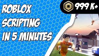 Celebrity ROBLOX SCRIPTING in 5 Minutes #1 (Objects, properties, variables) Profile