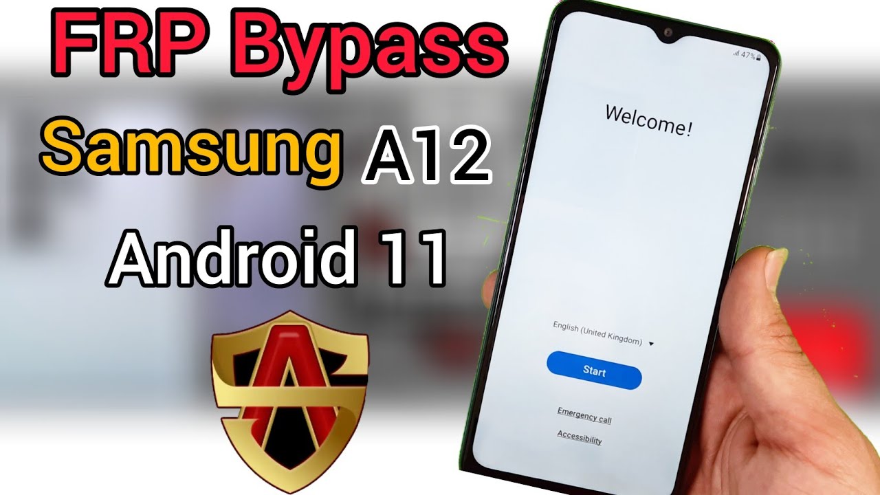 FRP Bypass Samsung Galaxy A12 Android 11/All Samsung Android 11 FRP