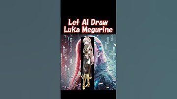 [Piapro Characters] Let AI Draw Luka Megurine #ai #anime #shorts #chatgpt #lukamegurine