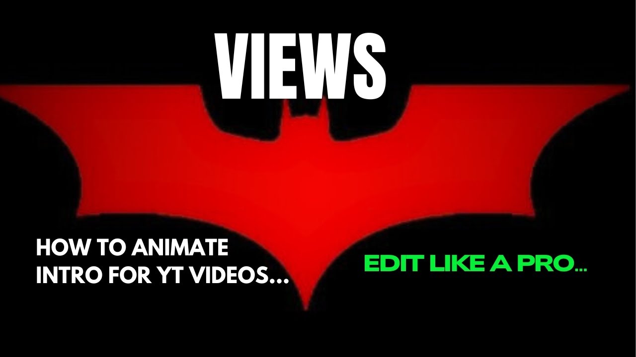 “How to Animate YouTube Intro Like a Pro 🎬 | Beginner Friendly” - YouTube