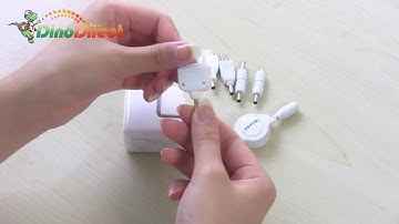 iPod / iPhone Power Adapter 2 in 1 USB - dinodirect