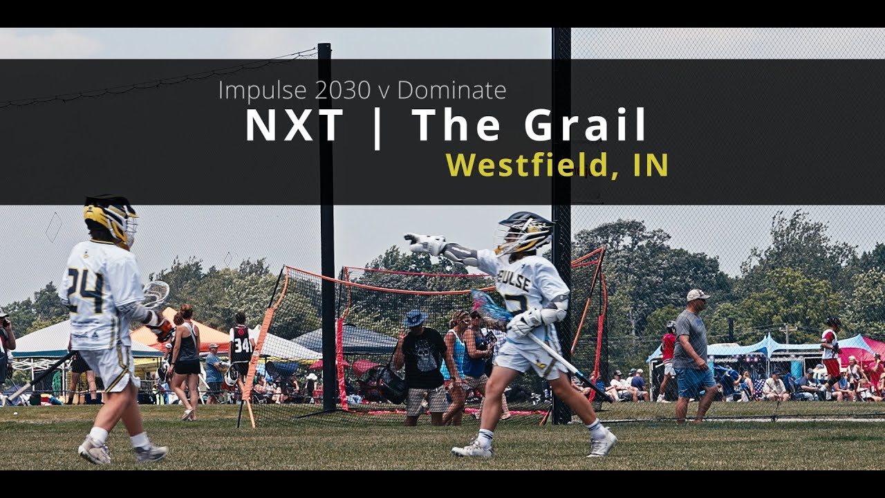 Impulse 2030 v. Dominate 2030 at the NXT The Grail lacrosse tournament