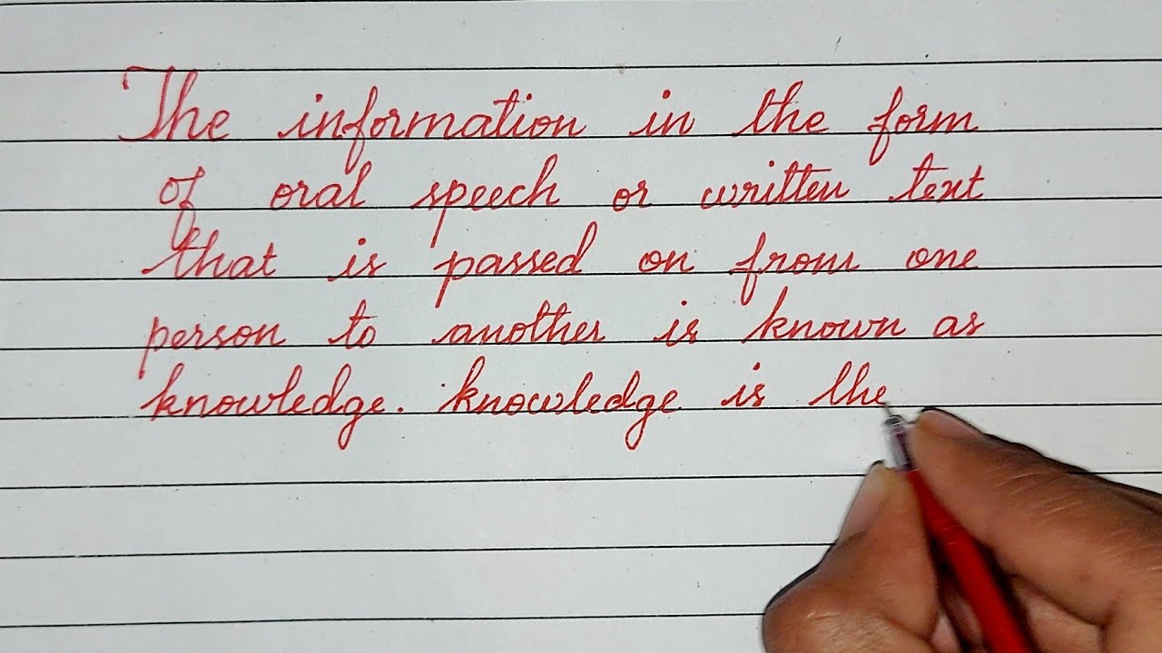 cursive writing essay youtube cursive writing essay youtube