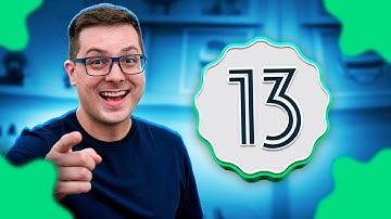 ANDROID 13!! CONHEÇA TODAS as NOVIDADES!!