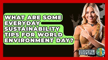 What Are Some Everyday Sustainability Tips for World Environment Day? - Ecosystem Essentials