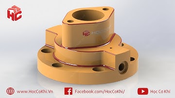 [hoccokhi] bài tâp Inventor 8 - hướng dẫn học Inventor từ cơ bản đến nâng cao