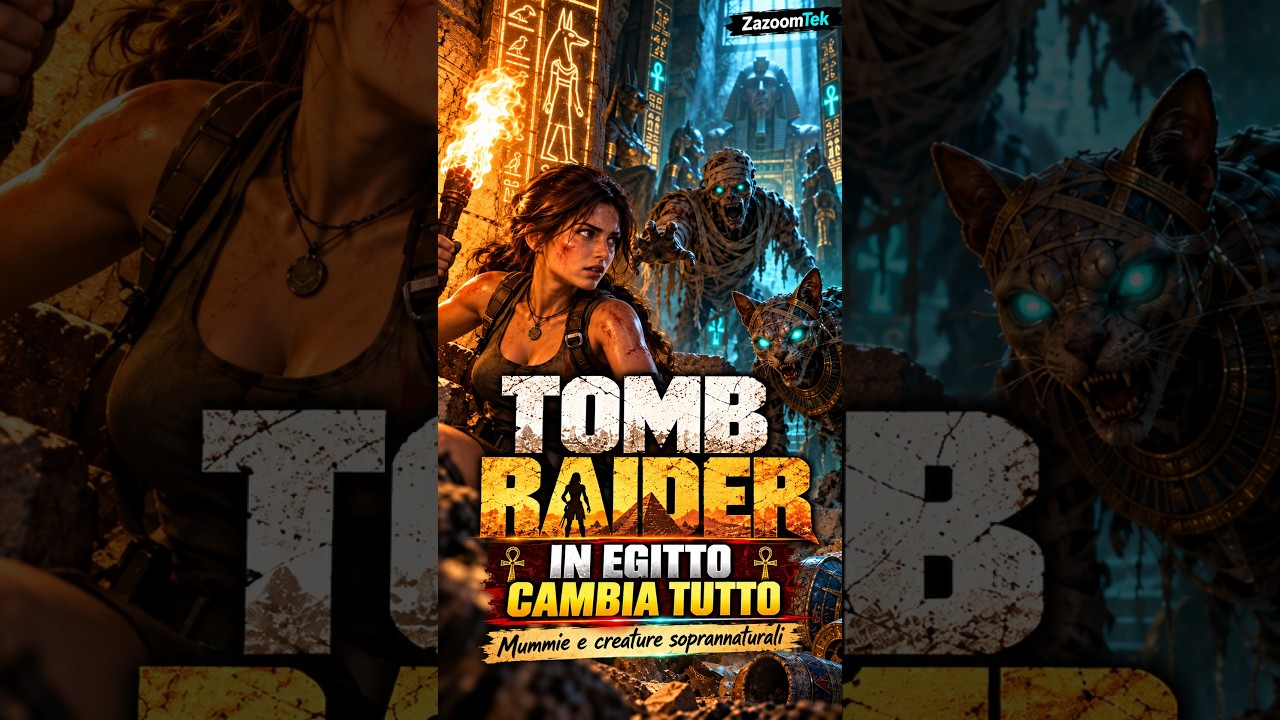 Tomb Raider: Legacy of Atlantis – Everything changes in Egypt: mummies and supernatural creatures