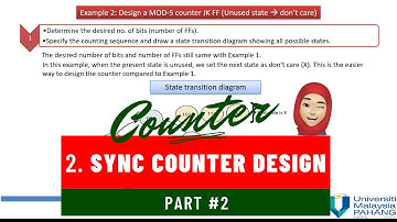 Topic 7.3 Part 2 - Mod 5 Counter Design