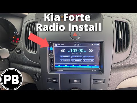 2010 – 2013 Kia Forte Radio Install