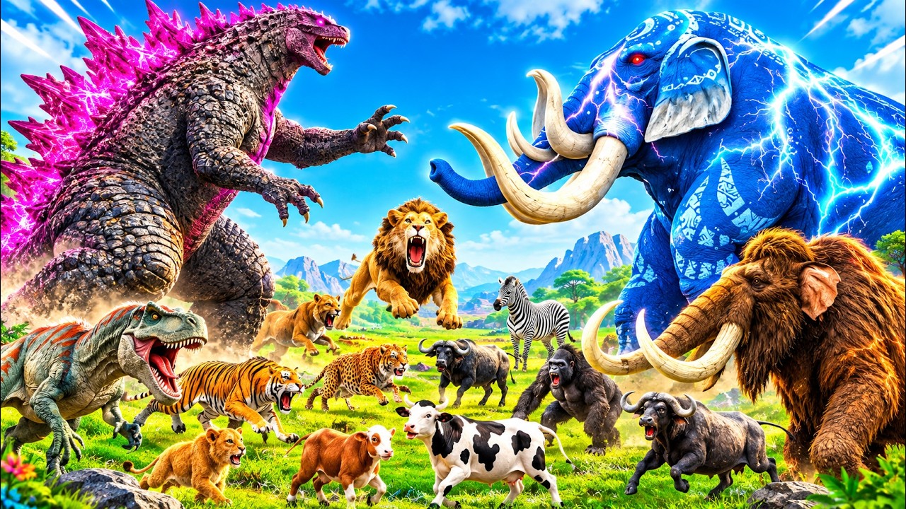 Guarda CENOZOIC BEASTS VS Shadow Itself Mammals Size Animal Epic Battle Animal Revolt Battle Simulator su YouTube Guarda CENOZOIC BEASTS VS Shadow Itself Mammals Size Animal Epic Battle Animal Revolt Battle Simulator su YouTube