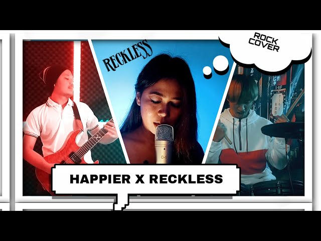Olivia Rodrigo - Happier x Madison Beer - Reckless (Rock Cover) class=