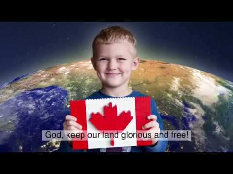 კანადის ეროვნული ჰიმნი \"ოჰ, კანადა\" / Canadian national anthem 'O Canada'—All four verses!