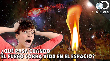 ¿Puede un fuego sobrevivir en el espacio?