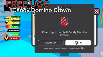 [FREE UGC] TeamWork puzzle 2 - Candy Domino Crown