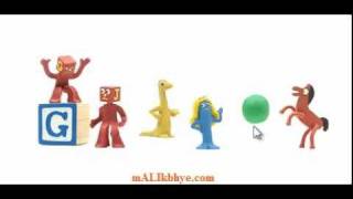 Art Clokey Gumby 2011 Google Doodle
