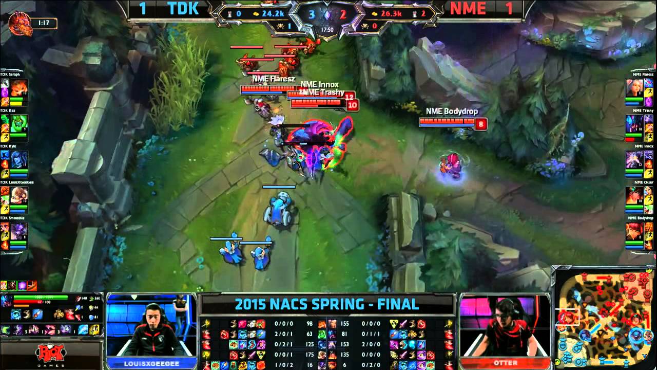 TDK vs NME - Game 3 - NA CS Finals Spring 2015