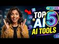Top 5 AI Tools That Will Change Your Life | Telugu 2026