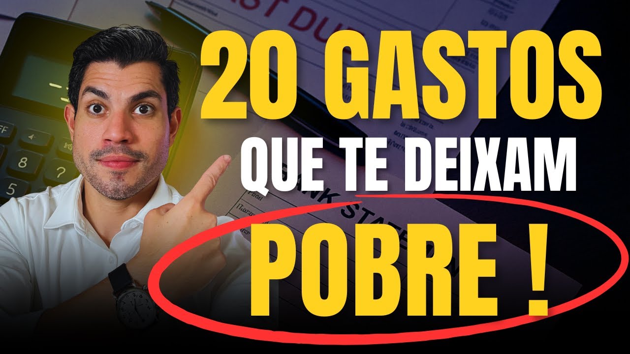ELIMINE esses 20 HÁBITOS FINANCEIROS e MUDE sua VIDA (ainda HOJE!)