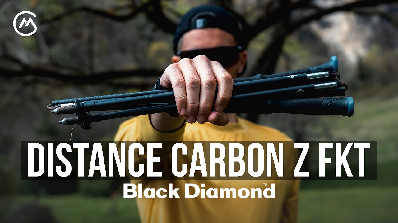 Test Distance Carbon Z FKT, bâtons de trail EXCELLENTS par Black Diamond