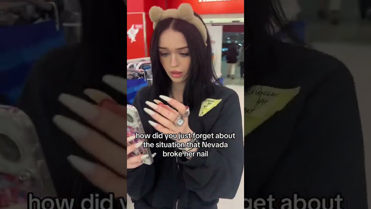 Spoiled Sister Broke Nevada S Nail Infamouswu Wusworld Nevaaadaa