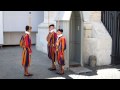Changing of the Swiss Guards at The Vatican