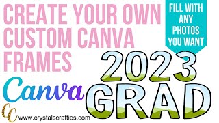 How to make a Canva frame (custom canva frames)