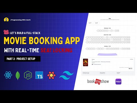 #2 Project Setup & Overview | BookMyScreen Movie Booking System #bookmyshow #fullstack #mernproject