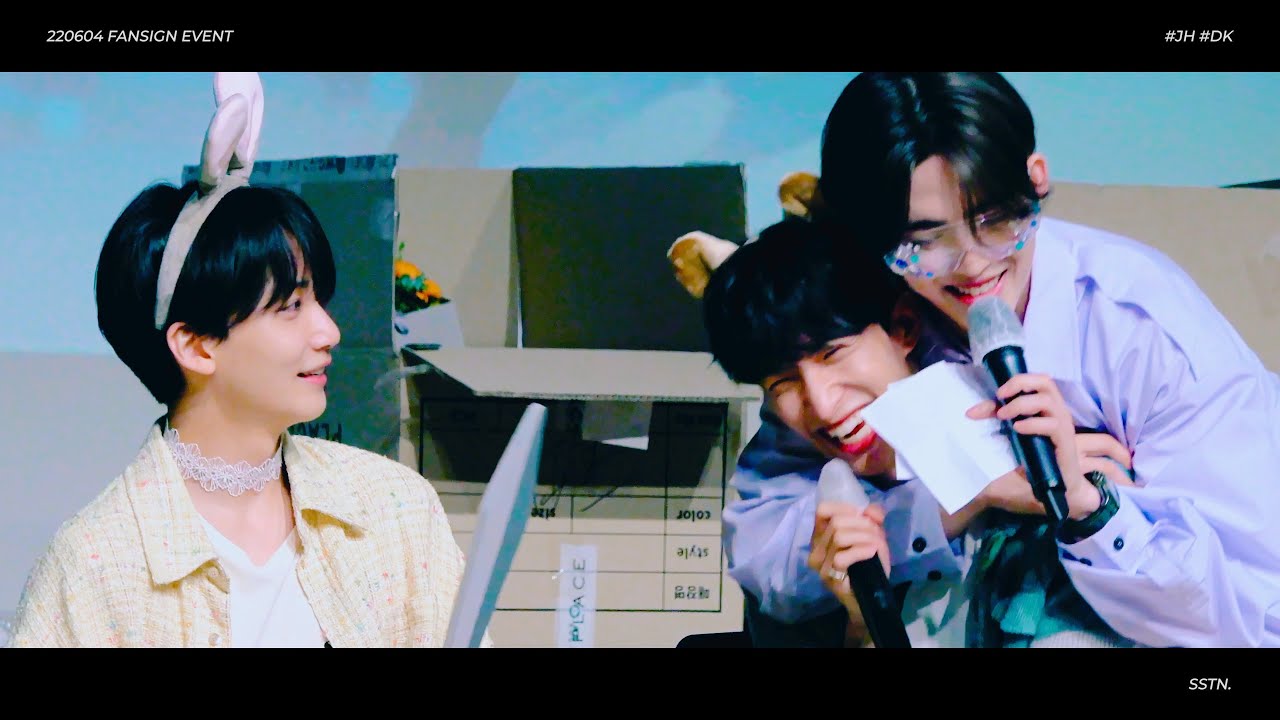 [4K] 220604 세븐틴 팬사인회 Q&A 정한 도겸 직캠 (SEVENTEEN JEONGHAN DK focus)