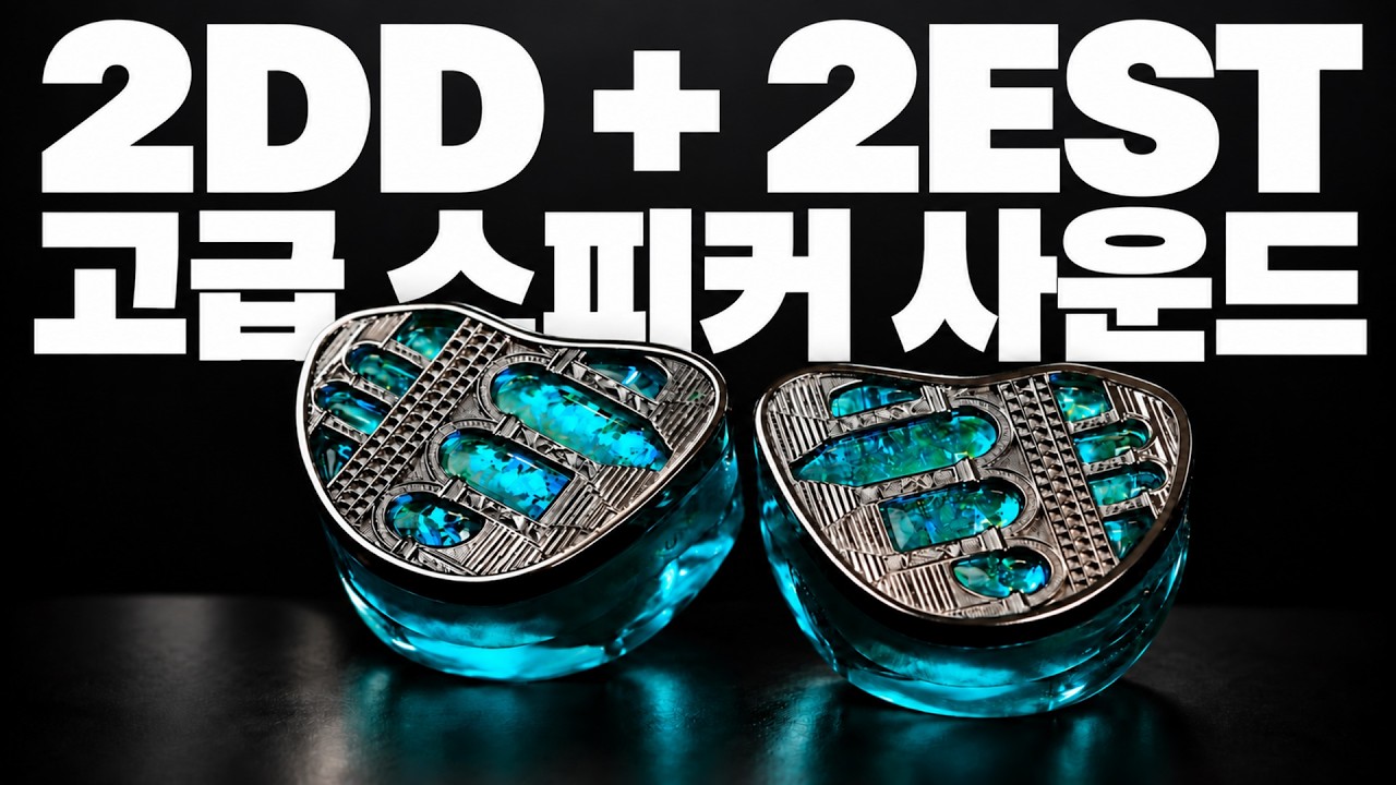 2DD + 2EST로 고급 스피커 사운드를 구현 | Kinera Mimisbrunnr
