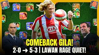 COMEBACK GILA 2-0 JADI 5-3 😱 Lawan Langsung RAGE QUIT!! eFootball 2026