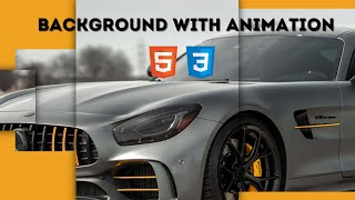 How To Create Background With Animation Using HTML And CSS | Amazing Car Background Animation screenshot 4