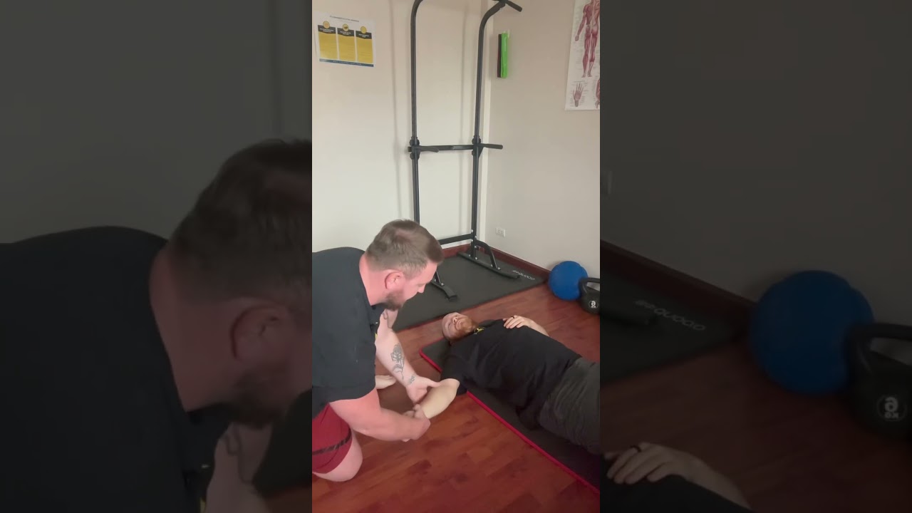 How to relocate a dislocated shoulder.