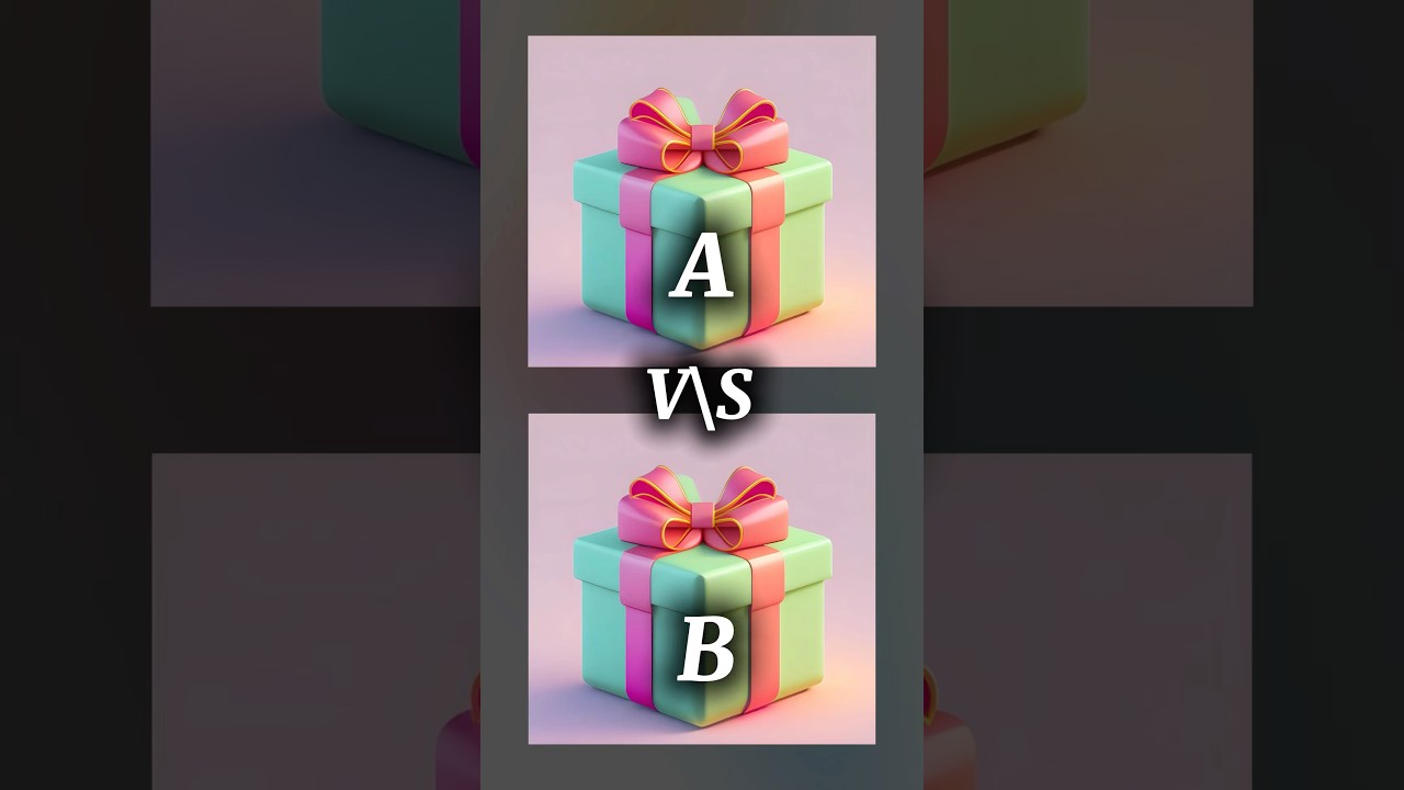 choose your 🎁 gift box # The mystery of 199 vs. 299 🎁#. viral 