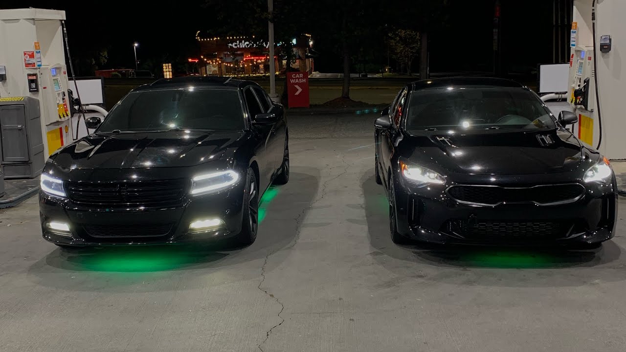 Doing Pulls in my RWD Stinger GT in Mexico! | Dig race Vs Charger - YouTube