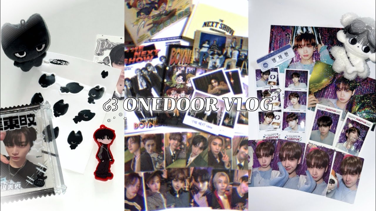 [ 원도어 Vlog #15 ] 오늘도 I love you 내일도 I love you~ ❤︎ | 택배깡 · 보넥도 시그 · 위버스샵 · 태냐코 · 원도어 브이로그 · 덕질 브이로그