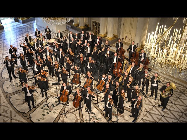 The Staatskapelle Berlin playing HAPPY BIRTHDAY for Daniel Barenboim class=