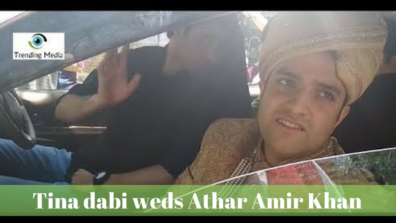 Tina Dabi & Athar Aamir Khan's marriage || Athar Aamir & Tina Dabi got married in Pahalgam
